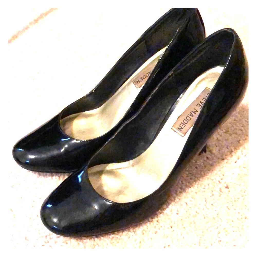 Steve Madden patent leather heels